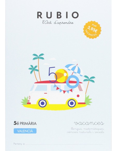VACANCES RUBIO 5E PRIMARIA