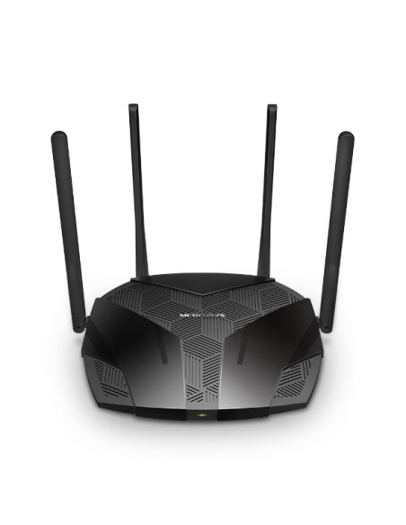 MR80X router inalámbrico Gigabit Ethernet Doble banda (2,4 GHz / 5 GHz) Negro