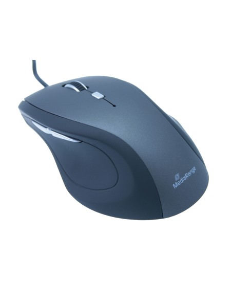 MROS202 ratón mano derecha USB tipo A Óptico 2400 DPI MROS202 ratón mano derecha USB tipo A Óptico 2400 DPI