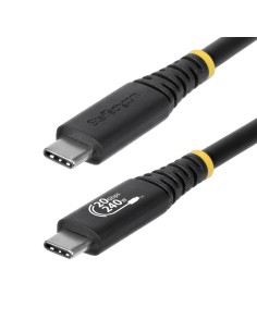 Cable USB4 2m - Cable USB-C Certificado USB-IF - 20Gbps - PD 240W EPR - 4K120 - DP 1.4 - Cable USB Tipo C - Recubrimiento de TPE