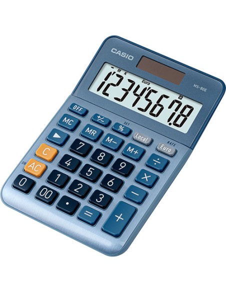 MS-80E calculadora Bolsillo Calculadora financiera Azul