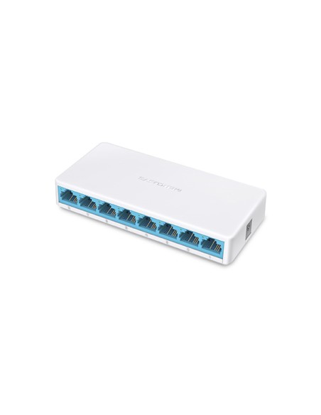 MS108 switch No administrado Fast Ethernet (10/100) Blanco