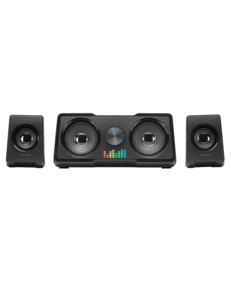 MS22 Altavoces Compactos Gaming 2.2 RGB Flow Subwoofer + 4 Altavoces Activos Sonido DSP 35W Negro