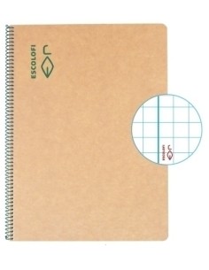 BLOCK ESCOLOFI GREEN A4 50h CD.5 80g C/M - Pack de 5 unidades