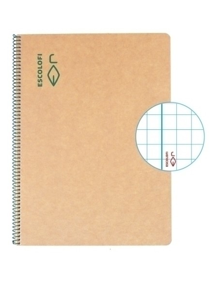 BLOCK ESCOLOFI GREEN A4 50h CD.5 80g C/M - Pack de 5 unidades