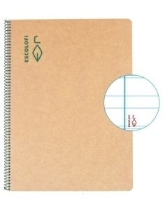 BLOCK ESCOLOFI GREEN A4 50h MTS. 80g C/M - Pack de 5 unidades