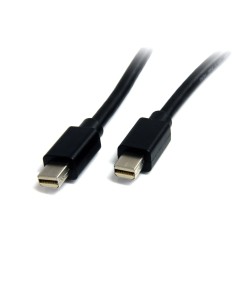 Cable de 1m Mini DisplayPort - de Vídeo 4K x 2K Ultra HD - Cable Mini DisplayPort 1.2 - Cable para Monitor Mini DP a Mini DP - M
