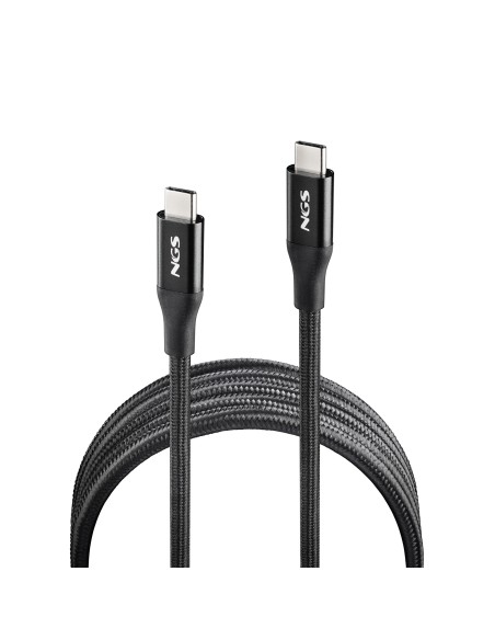 KNOT 240W-2 cable USB 2 m USB C Negro