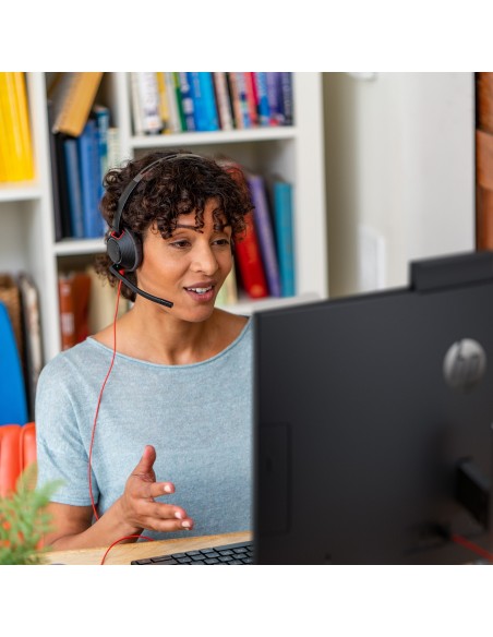 Auriculares estéreo Blackwire 5220 USB-C + Conector de 3,5 mm + Adaptador USB-C/A