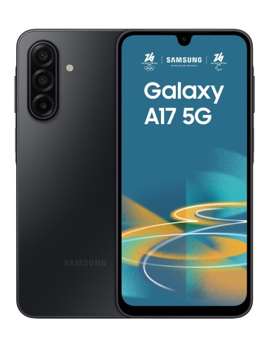Galaxy A17 5G 17 cm (6.7") Ranura híbrida Dual SIM Android 15 USB Tipo C 4 GB 128 GB 5000 mAh Negro
