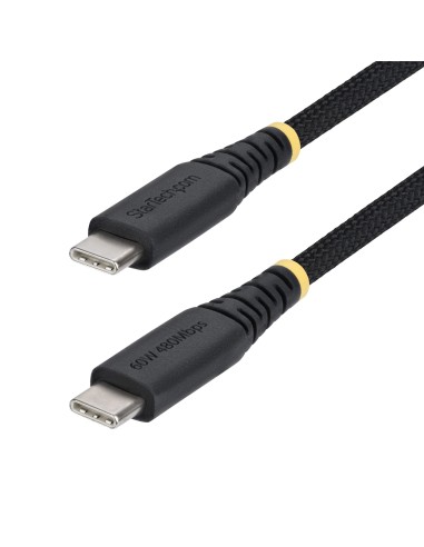Cable de Carga USB-C Trenzado de 1m - Cable Cargador USB Tipo C para Portátil - Cable Resistente para Carga de Dispositivos - Tr