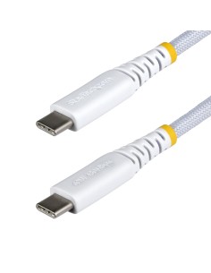 Cable de Carga USB-C Trenzado de 1m - Cable Cargador USB Tipo C para Portátil - Cable Resistente para Carga de Dispositivos - Tr