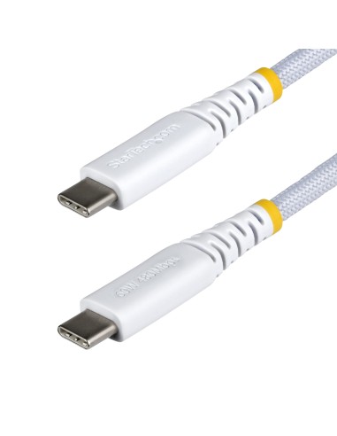 Cable de Carga USB-C Trenzado de 1m - Cable Cargador USB Tipo C para Portátil - Cable Resistente para Carga de Dispositivos - Tr