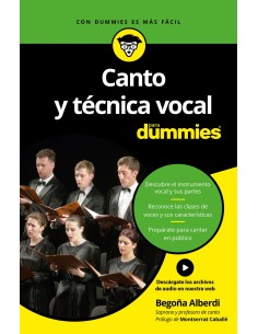 CANTO Y TECNICA VOCAL PARA DUMMIES