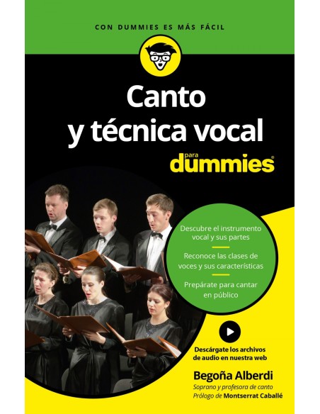 CANTO Y TECNICA VOCAL PARA DUMMIES
