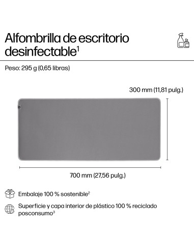 205 Sanitizable Desk Mat