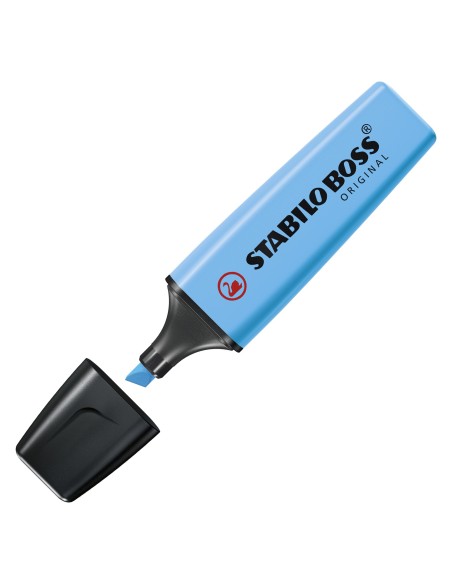  C/10 marcador fluorescente azul stabilo boss 70/31 