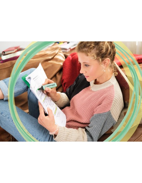  C/10 marcador fluorescente rojo stabilo boss 70/40 