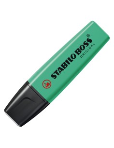  C/10 marcador fluorescente turquesa stabilo boss 70/51 