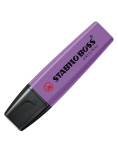  C/10 marcador fluorescente lavanda stabilo boss 70/55 