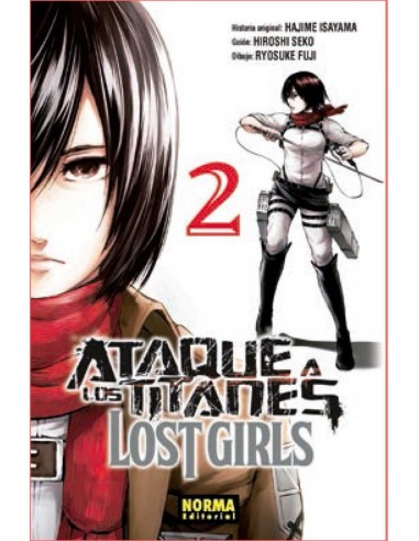ATAQUE A LOS TITANES LOST GIRLS