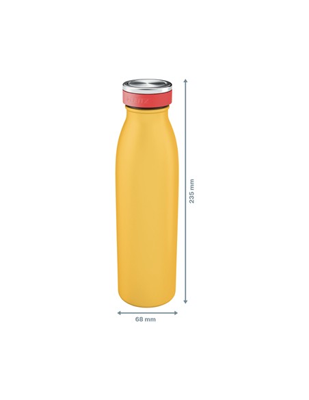 Insulated Uso diario 500 ml Acero inoxidable Amarillo