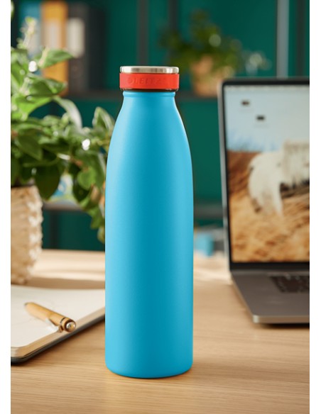 Insulated Uso diario 500 ml Acero inoxidable Azul