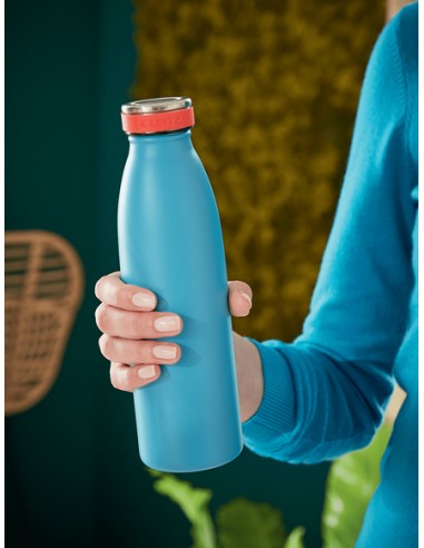 Insulated Uso diario 500 ml Acero inoxidable Azul