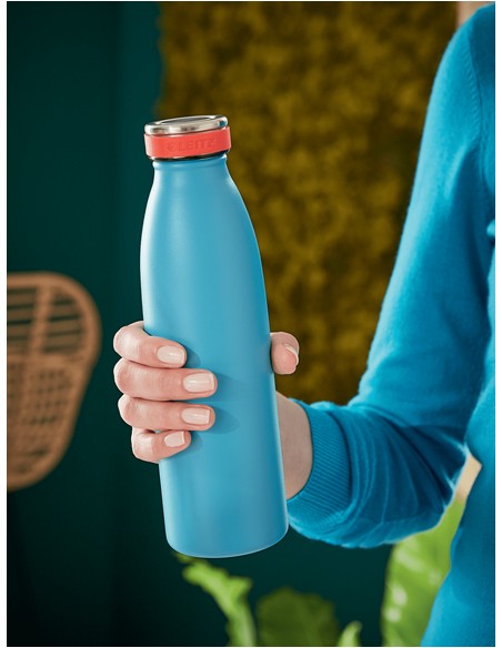 Insulated Uso diario 500 ml Acero inoxidable Azul