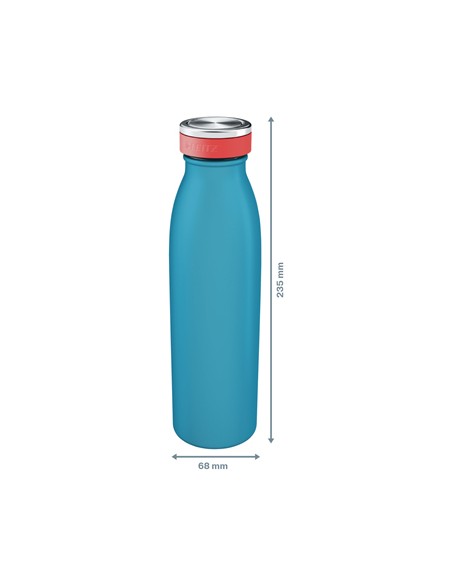 Insulated Uso diario 500 ml Acero inoxidable Azul
