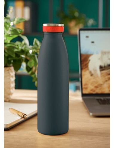 Insulated Uso diario 500 ml Acero inoxidable Negro