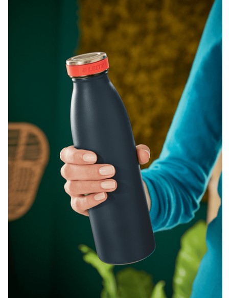 Insulated Uso diario 500 ml Acero inoxidable Negro