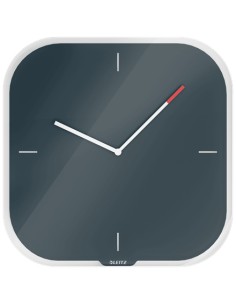 90170089 wall/table clock Pared Quartz clock Plaza Negro