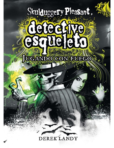 Detective esqueleto Jugando con fuego Skulduggery Pleasant