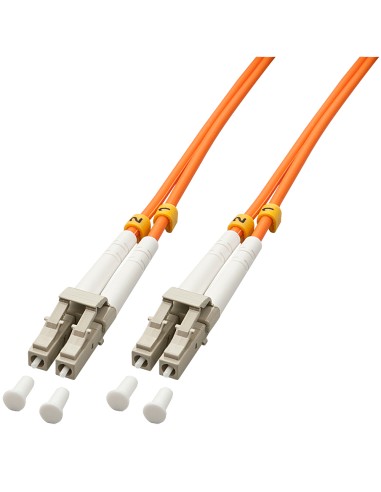 46481 cable de fibra optica 2 m LC OM2 Naranja