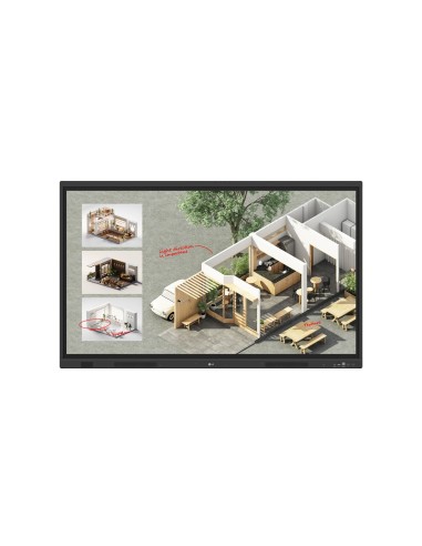 CreateBoard Standard pizarra blanca interactiva 139,7 cm (55") 3840 x 2160 Pixeles Pantalla táctil Negro