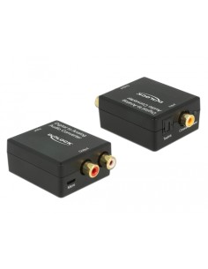 63477 convertidor de audio Negro