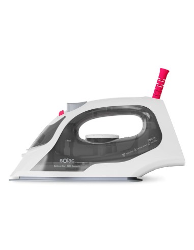 Optima Start 2200 Plancha a vapor Suela de cerámica 2200 W Gris, Blanco