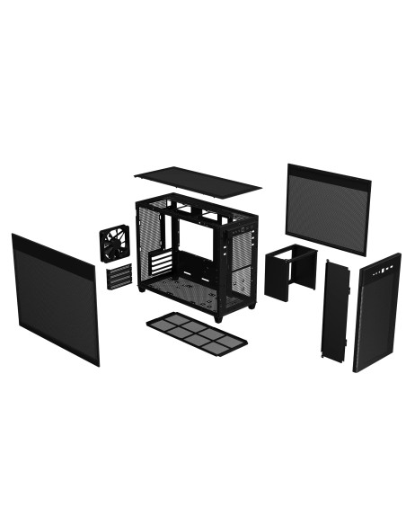 AP201 PRIME CASE TG Mini Tower Negro