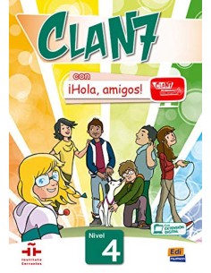 CLAN 7 CON HOLA AMIGOS NIVEL 4