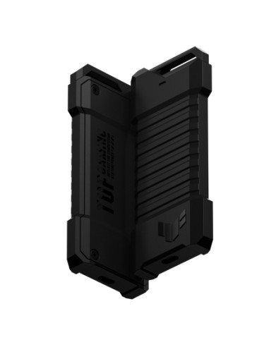 ESD-T1A/BLK/G/AS// Caja externa para unidad de estado sólido (SSD) Negro M.2