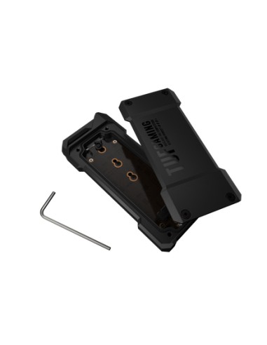 ESD-T1A/BLK/G/AS// Caja externa para unidad de estado sólido (SSD) Negro M.2