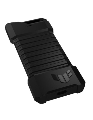ESD-T1A/BLK/G/AS// Caja externa para unidad de estado sólido (SSD) Negro M.2