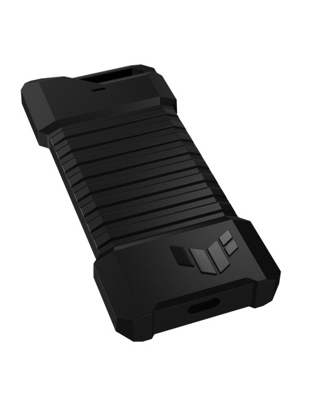 ESD-T1A/BLK/G/AS// Caja externa para unidad de estado sólido (SSD) Negro M.2