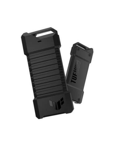 ESD-T1A/BLK/G/AS// Caja externa para unidad de estado sólido (SSD) Negro M.2