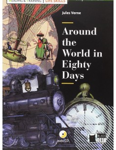 AROUND THE WORLD IN EIGHTY DAYS CON CD SERIE LIKE SKILLS READING AND TRAINING