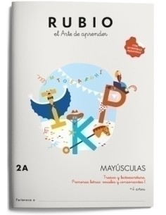 CUADERNO RUBIO MAYUSCULAS 2A - Pack de 10 unidades