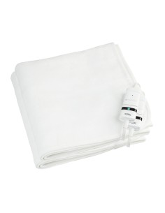 Denmark+ Manta eléctrica 60 W Blanco Tela