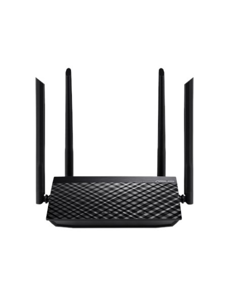 RT-AC1200 v.2 router Ethernet rápido Negro