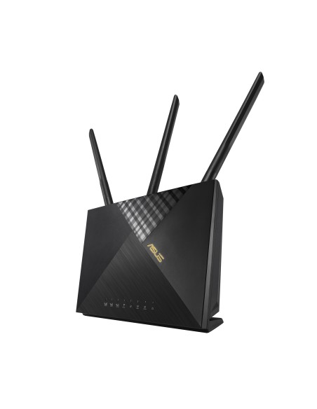 4G-AX56 router inalámbrico Gigabit Ethernet Doble banda (2,4 GHz / 5 GHz) Negro